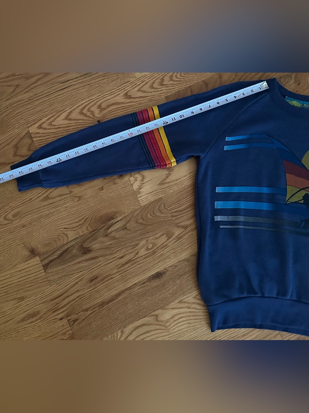 Aviator Nation Medium Surf Sunset Crewneck Sweatshirt Pockets Unisex - Picture 10 of 13